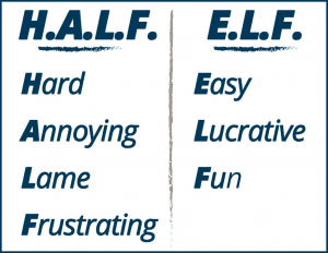 Half vs ELF